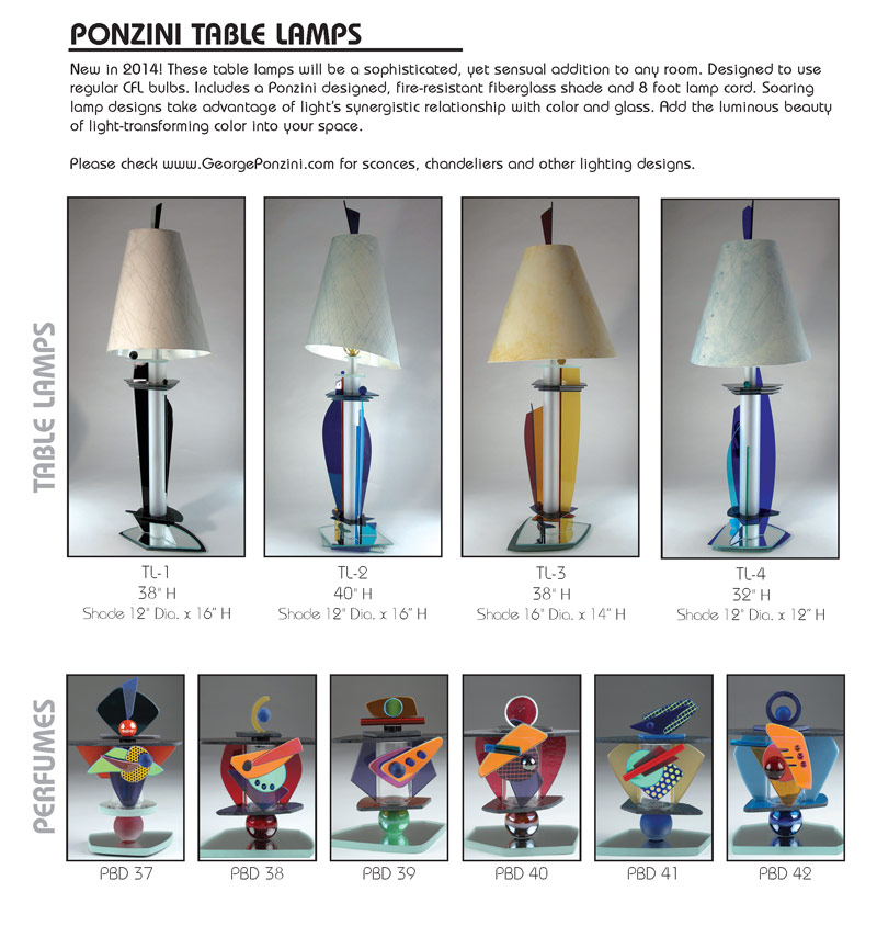Ponzini Art Glass Catalog 2014 pg 1b